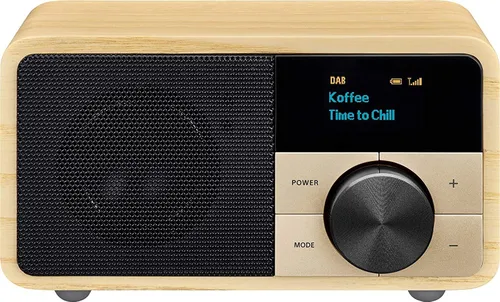 Radioodbiornik Sangean GENUINE MINI dab+ DDR-7 Radio FM DAB+ Bluetooth Orzech