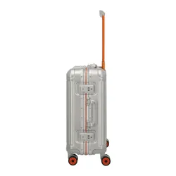 Walizka kabinowa Travelite Next 75 Years Edition - silver / orange