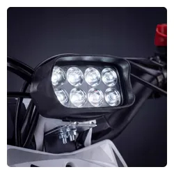Motorek dla dzieci cross spalinowy 49CC motocykl el. start LED 35km/h motor