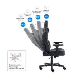 Fotel GAMVIS Elite 2.0 XL Basic Czarny