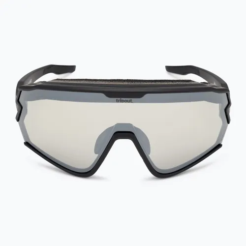Okulary przeciwsłoneczne Tripout Infinity black/smart dark silver fotochrom
