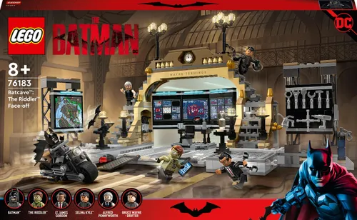 Конструктор Lego DC пещера Бэтмена: дуэль с человеком-загадкой (76183)