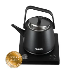 Czajnik Raven EC026 0,7l 1100W Regulacja temperatury + ECD001