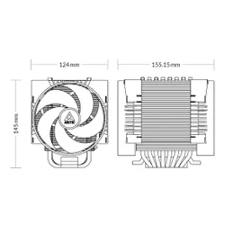 Chłodzenie CPU ARCTIC Freezer 4U-M