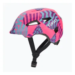 Kask rowerowy dziecięcy Giro Scamp II Jr matte pink animal