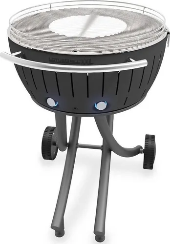 LotusGrill Kömür bahçe ızgarası XXL 58cm x 58cm Gri