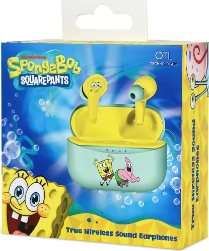 Słuchawki dokanałowe OTL SpongeBob SquarePants Turkusowo-żółty
