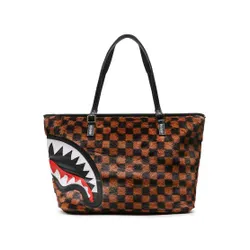 Сумка SPRAYGROUND Fur Sharks In Paris Tote 910T4935NSZ Коричневый