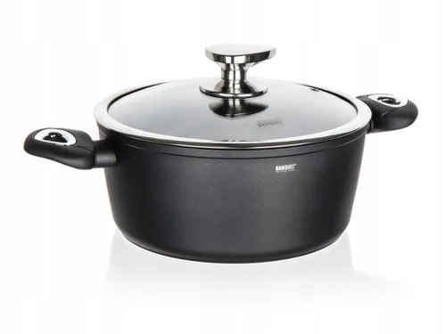 Garnek aluminiowy 6,2L do gotowania obiadu rosołu jedzenia na prezent BOX