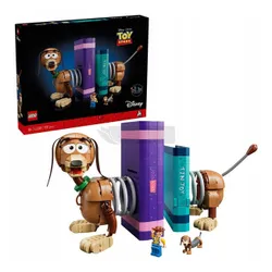 LEGO Disney 43301 Toy Story Cienki podpórki pod książki, zestaw klocków 18+