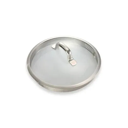 TESCOMA President 24 cm - pokrywka do odcedzania szklana