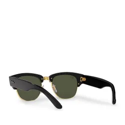 Okulary przeciwsłoneczne Ray-Ban 0RB0316S 901/31 Black On Arista/Green - Rozmiar (EU) 53