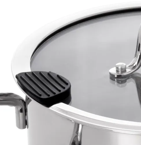 Garnek ze stali nierdzewnej z pokrywką VENICE 2,3 l