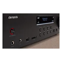 Amplituner Aiwa AMR-200DAB/BK 2-kanałowy Bluetooth Czarny