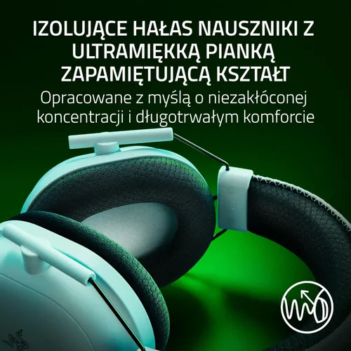 Słuchawki bezprzewodowe z mikrofonem Razer BlackShark V2 Pro Xbox Nauszne Biały