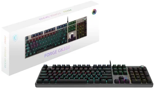 Klawiatura MSI Forge GK310 Red US