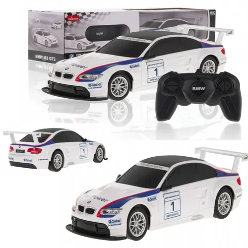 Zdalnie sterowany samochód COIL auto BMW białe 1:24 na pilota