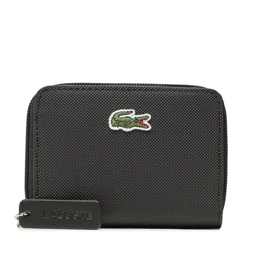 Küçük Kadın Cüzdanı Lacoste Xs Zip Para Cüzdanı NF4193PO Noir 000