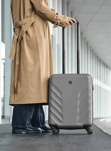 Walizka kabinowa poszerzana Wenger Motion Carry-On - ash grey