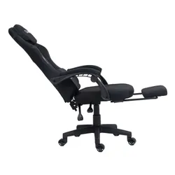 Fotel COBRA Player 5.0 CRF53BK Czarny + podnóżek