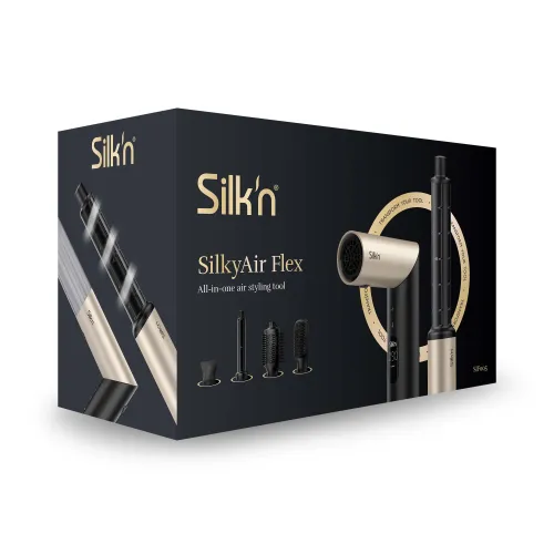 Фен-щетка для волос Silk'n SilkyAir Flex Z 1300 Вт Холодный поток воздуха 4 температурных уровня