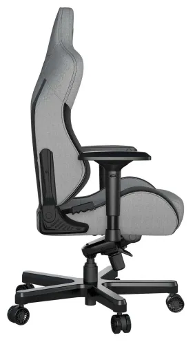 Fotel Anda Seat T-Pro 2 XL Gamingowy do 200kg Tkanina Szary