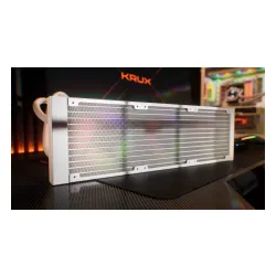 Chłodzenie Krux HydroGlance 360 ARGB LCD Biały