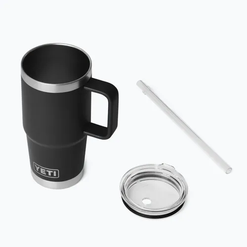 Kubek termiczny YETI Rambler Straw 739 ml black