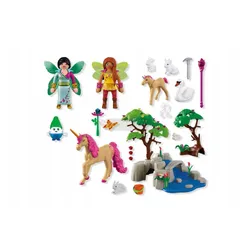 PLAYMOBIL 72067 WYCIECZKA WRÓŻEK jednorożce, zestaw dla dzieci +4 lata
