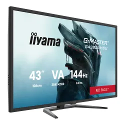Monitor iiyama G-Master Red Eagle G4380UHSU-B2 43" 4K VA 144Hz 0,3ms MPRT Gamingowy