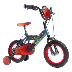 Rower dziecięcy HUFFY Marvel Avengers 12 cali dla chłopca Szary