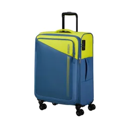 Средний чемодан American Tourister Daring DASH EXP-lime / coronet