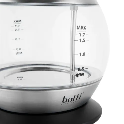 BOTTI Tadao 1,7 l - czajnik elektryczny bezprzewodowy szklany