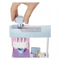 Lalka Barbie lodziarnia HCN46