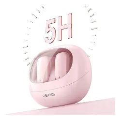 Słuchawki bezprzewodowe USAMS TD 22 Series TWS Douszne Bluetooth 5.3 Zielony