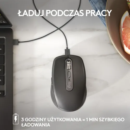 Myszka Logitech MX Anywhere 3S - różowy