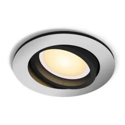 Oświetlenie punktowe Philips Hue White Ambiance Milliskin 1szt. Srebrny