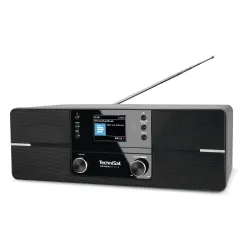 Radioodbiornik TechniSat DigitRadio 370 CD IR Radio FM DAB+ Internetowe Bluetooth Czarny