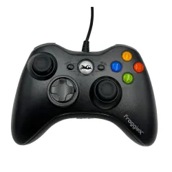 FroggieX FX-X360-PC-B Пад для ПК, Xbox 360 проводной черный