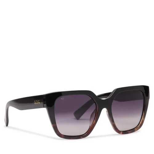 Okulary przeciwsłoneczne GOG Hazel E808-1P Black/Brown Demi - Rozmiar (EU) 00