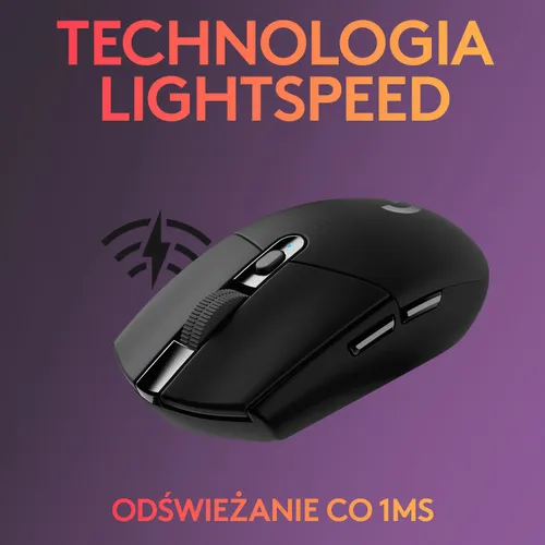 Myszka gamingowa Logitech G305 - czarny