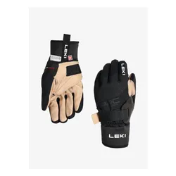 Rękawice narciarskie Leki PRC Premium ThermoPlus Shark - black/sand