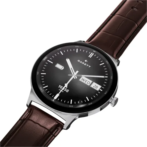 Smartwatch GARETT Quantum Srebrny