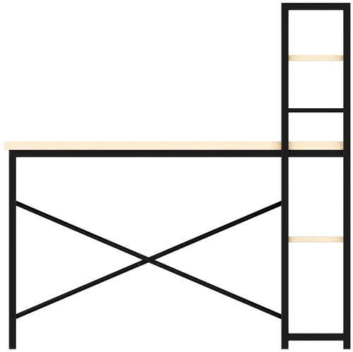 Biurko gamingowe MARK ADLER Leader 4.0 Brązowo-czarny