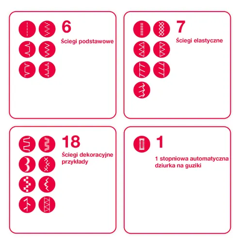 Maszyna do szycia SINGER Heavy Duty 4432 Czarny