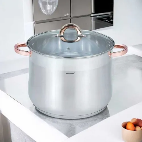 Klausberg Garnek Gastro Z Pokrywą 28Cm 13L Kb-7795