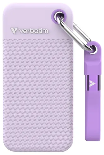 Dysk VERBATIM Pocket 1TB SDD Biało-fioletowy