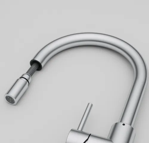 Bateria Franke Smart Glenda J pull-out Stal szlachetna