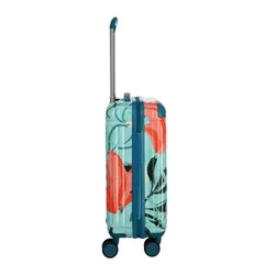 Чемодан Travelite Cruise Trolley S Print - turquoise lily