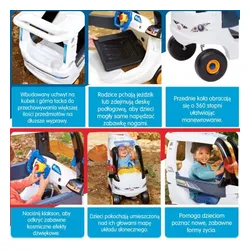 Little Tikes Jeździk Cozy Coupe - Łazik Kosmiczny